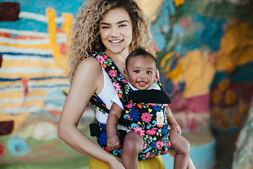 Ergobaby X French Bull NYC | Limited Edition 'Flores' Collection | Omni 360 Baby Carrier