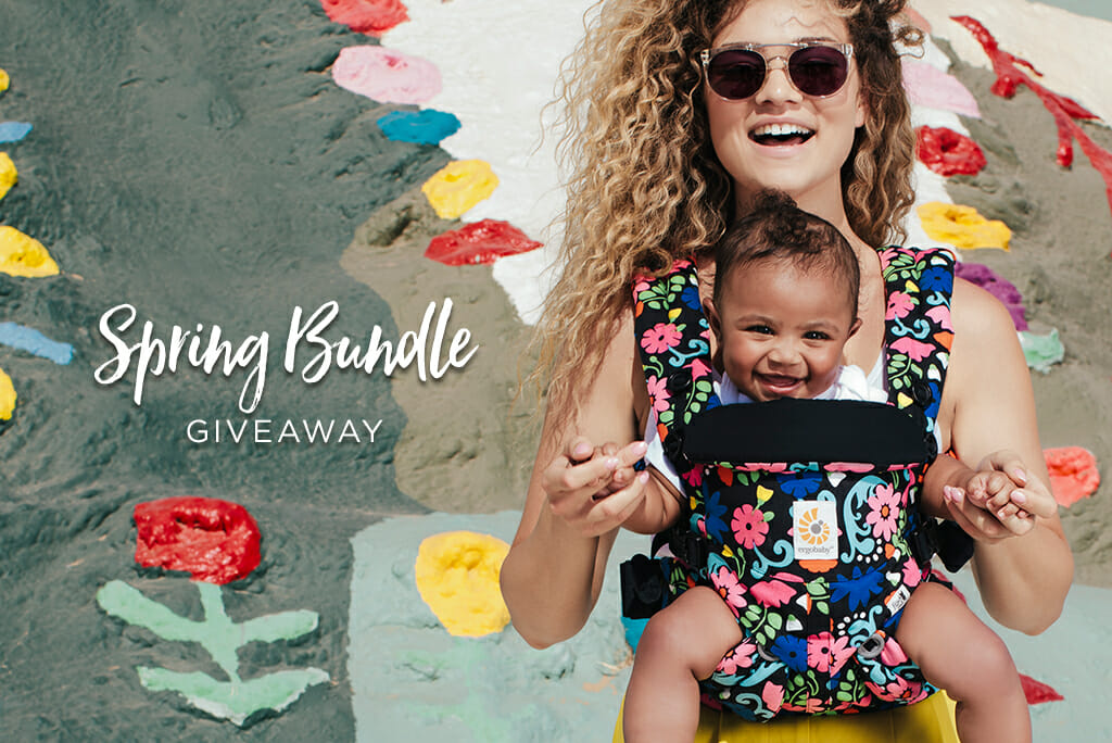 Ergobaby Ireland | Spring Bundle Giveaway | Prize includes an Omni 360 Baby Carrier in 'Flores'