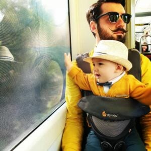 What Type of Babywearing Dad are You | Ergobaby | credit : @petrovska_daria on IG