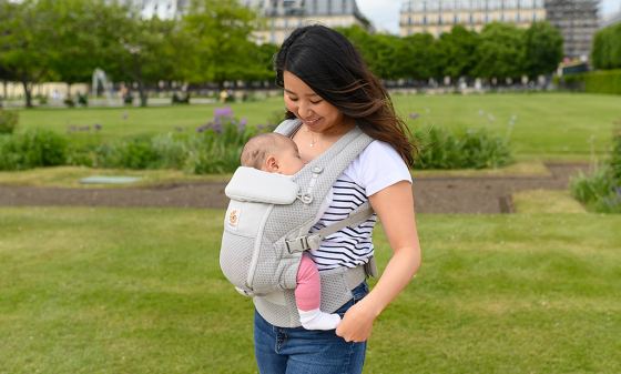 Leaving the house with baby for the first time