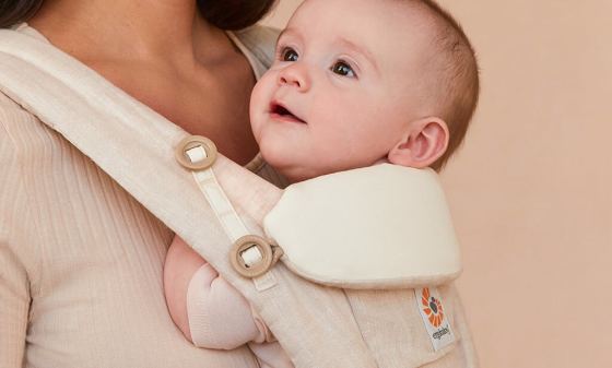 linen baby carrier