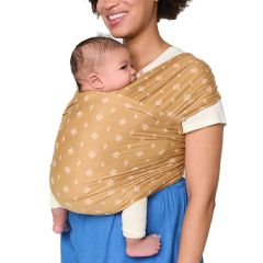 Aura Baby Wrap - Sustainable Knit: Camel Harvest