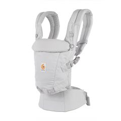 Adapt SoftTouch™ Cotton Baby Carrier: Pearl Grey