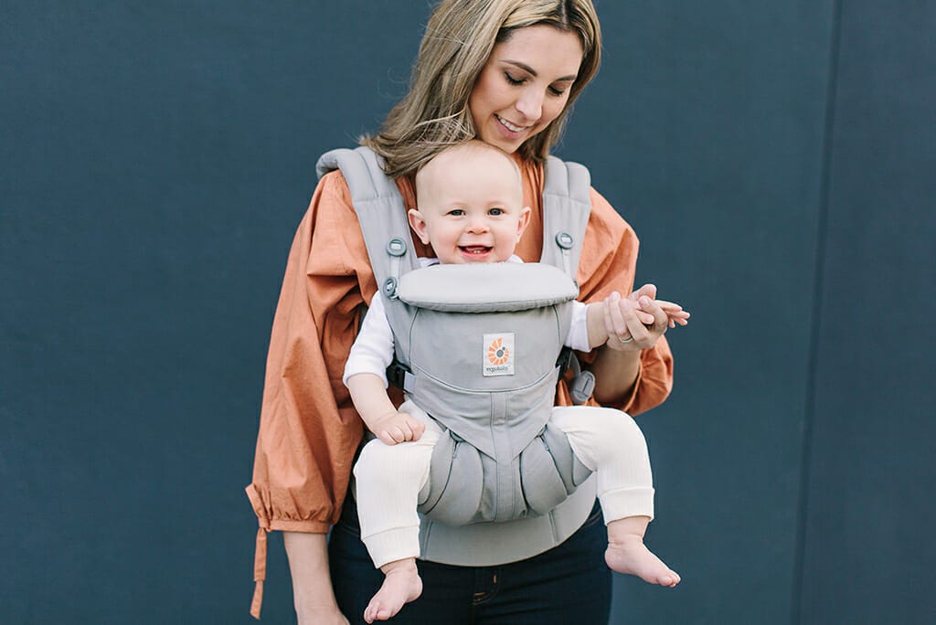 Baby wrap outward facing online