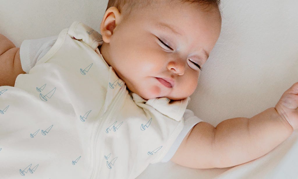 How should I prepare my baby for sleep during the summer? 