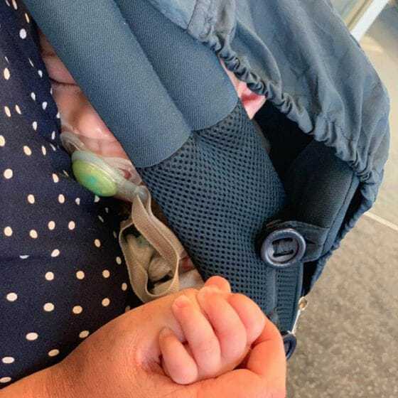 ergobaby carrier travel