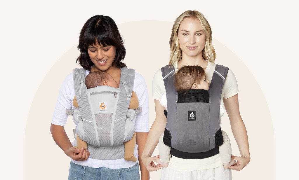 Ergobaby AWAY vs. Omni&#x2122; Breeze and Omni Dream&#x2122; – which baby carrier for which carrying moment?