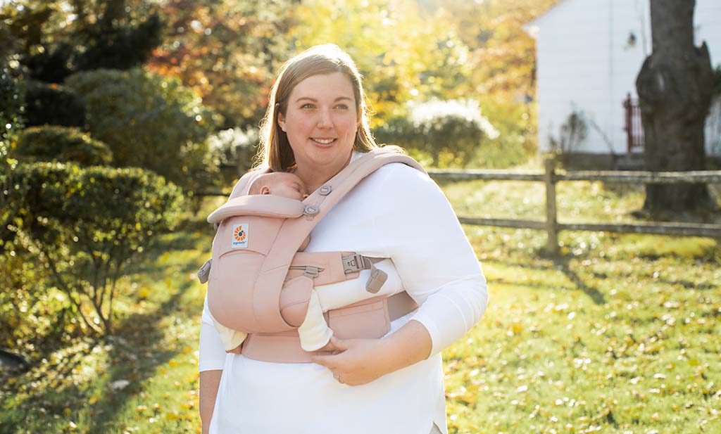 Breastfeeding/ Chest feeding in our Omni Baby carriers