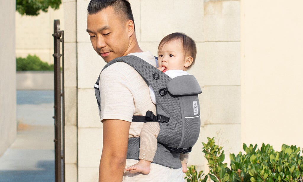 Can you wear ergobaby on back online