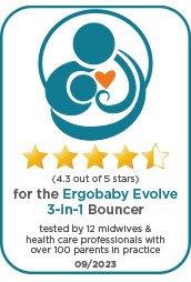 Ergobaby Hebammen Auszeichnung für Babywippe